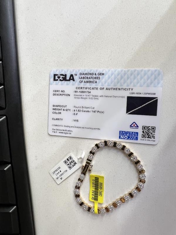 DIAMOND-BRACELE,18K (DBRC-00500)