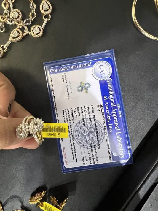 DIAMOND-RING,18K (DRG-01125)