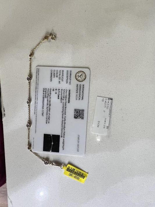 DIAMOND-BRACELE,18K (DBRC-00505)