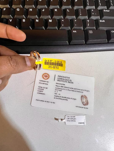 DIAMOND-RING,18K (DRG-00763)