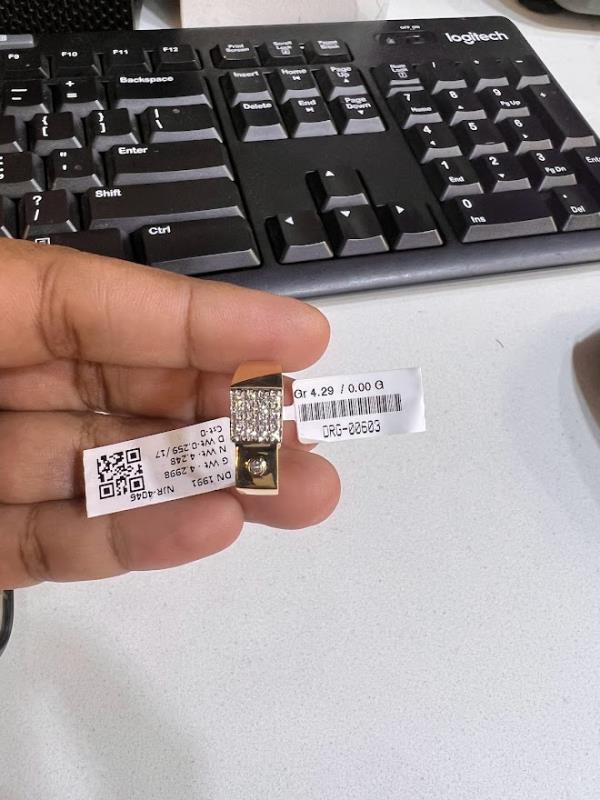 DIAMOND-RING,18K (DRG-00603)