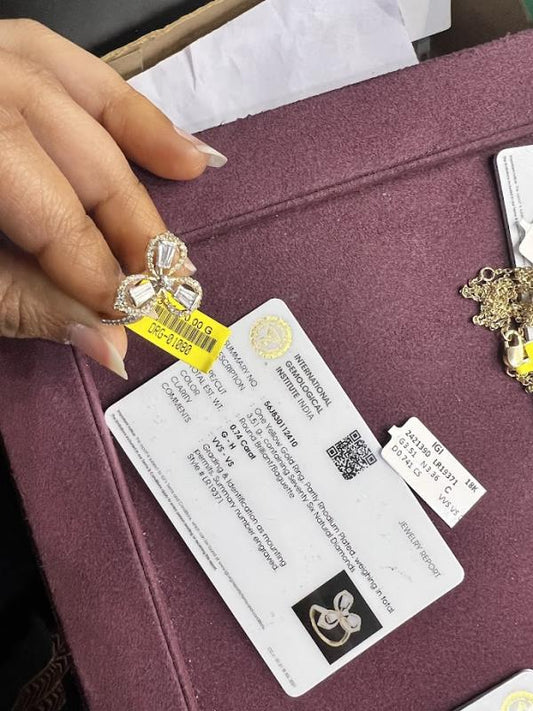 DIAMOND-RING,18K (DRG-01080)