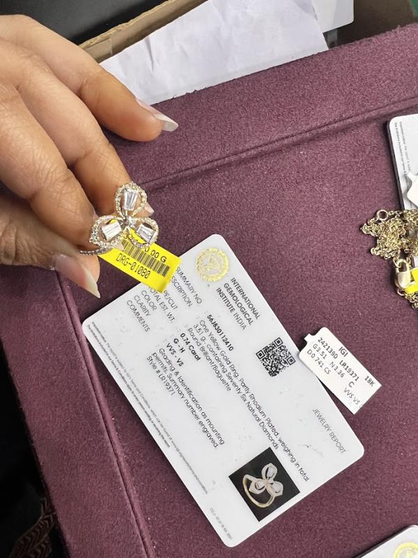 DIAMOND-RING,18K (DRG-01080)