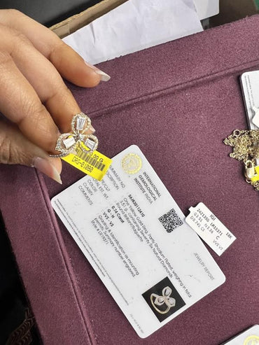 DIAMOND-RING,18K (DRG-01080)