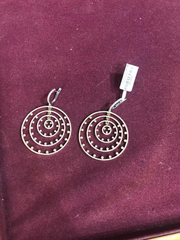 DIAMOND-EAR TOPS,18K (DET-00384)