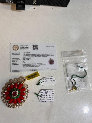 DIAMOND-PENDANT,18K (DP-00059)