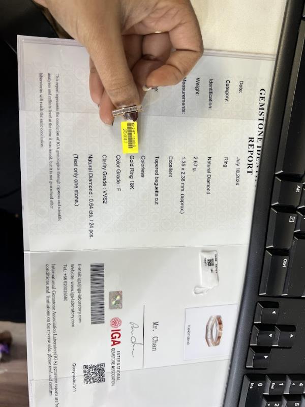 DIAMOND-RING,18K (DRG-01017)