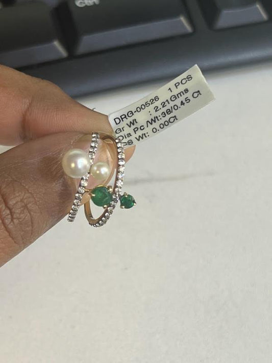 DIAMOND-RING,22K (DRG-00526)