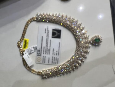 DIAMOND-NECKLACE,18K (DNK-00578)