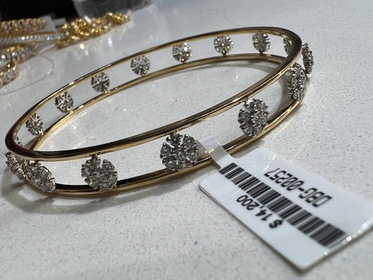 DIAMOND-BANGLES,18K (DBG-00257)