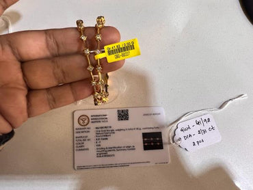 DIAMOND-BANGLES,22K (DBG-00337)