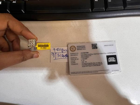 DIAMOND-RING,18K (DRG-00662)