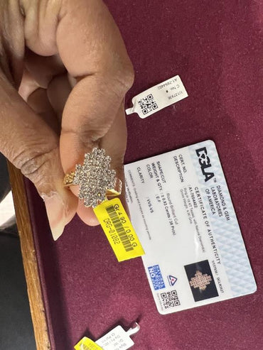 DIAMOND-RING,18K (DRG-01082)