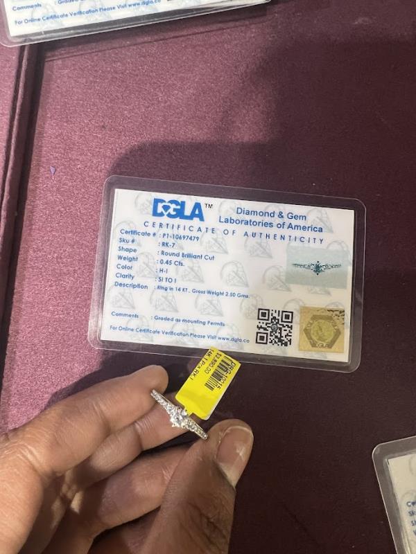 DIAMOND-RING,14K (DRG-10015)