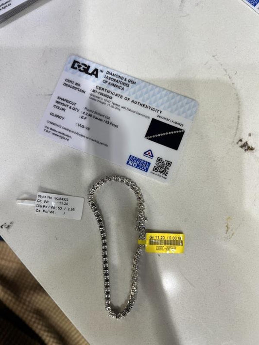 DIAMOND-BRACELE,18K (DBRC-00560)