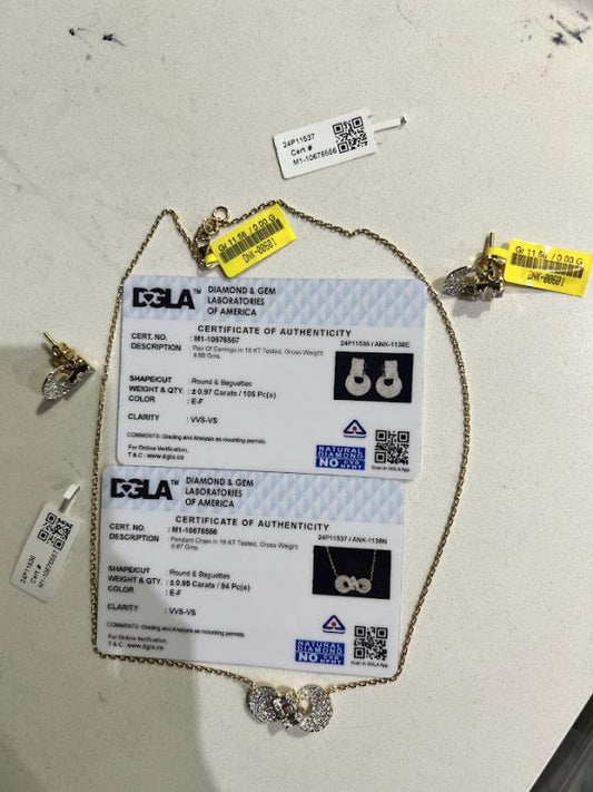 DIAMOND-NECKLACE,18K (DNK-00601)