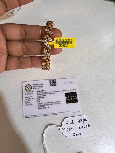 DIAMOND-BANGLES,22K (DBG-00338)