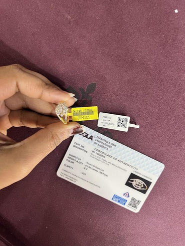 DIAMOND-RING,18K (DRG-01035)