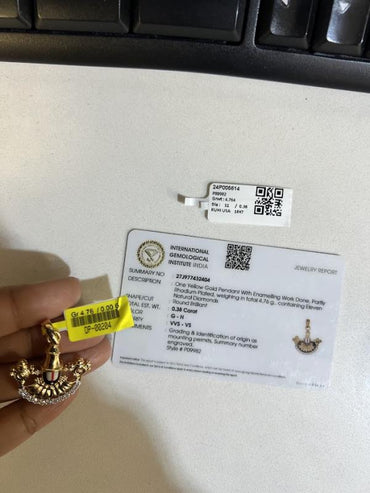 DIAMOND-PENDANT,18K (DP-00204)