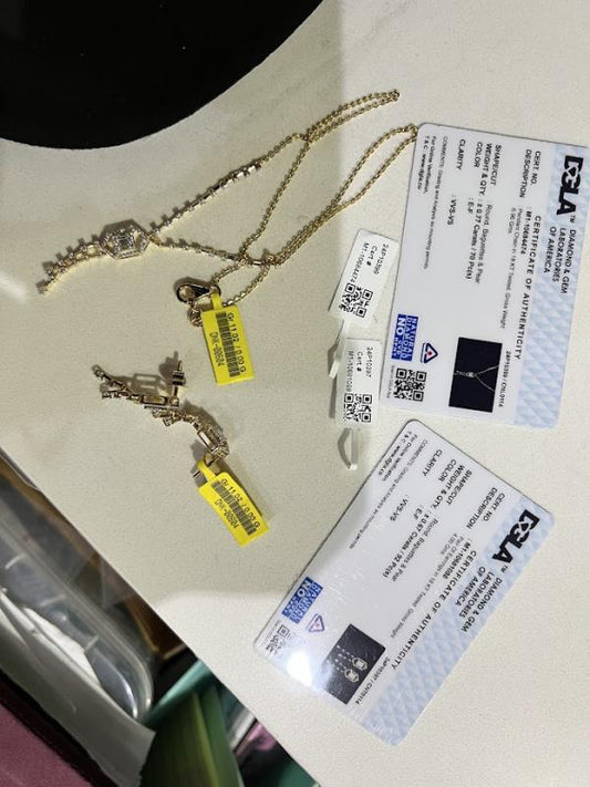 DIAMOND-NECKLACE,18K (DNK-00604)