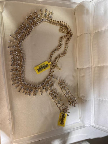 DIAMOND-NECKLACE,18K (DNK-00458)