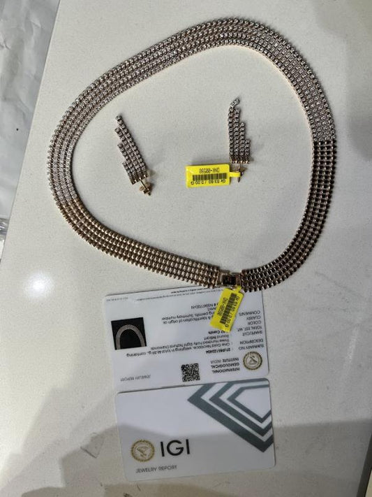 DIAMOND-NECKLACE,18K (DNK-00590)