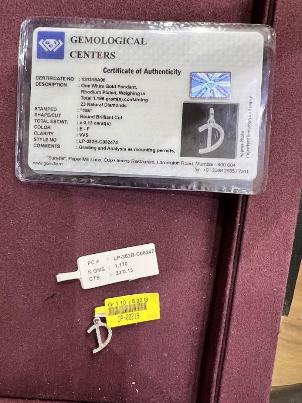 DIAMOND-PENDANT,18K (DP-00219)