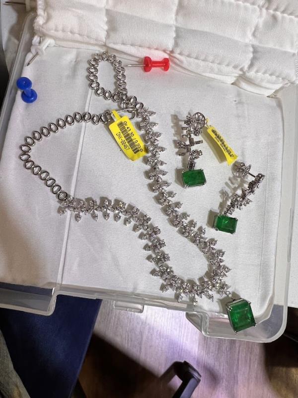 DIAMOND-NECKLACE,18K (DNK-00467)