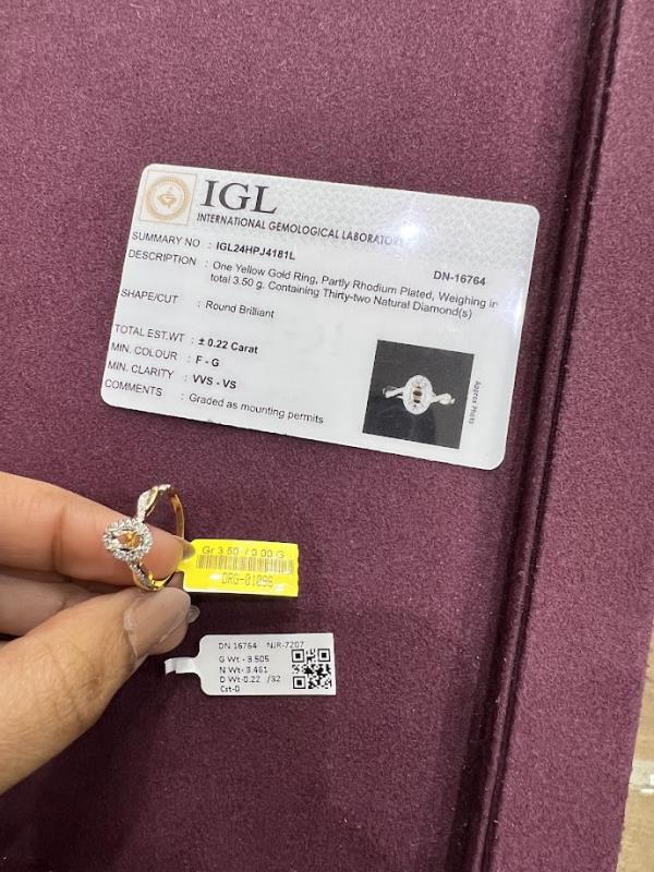DIAMOND-RING,18K (DRG-01096)