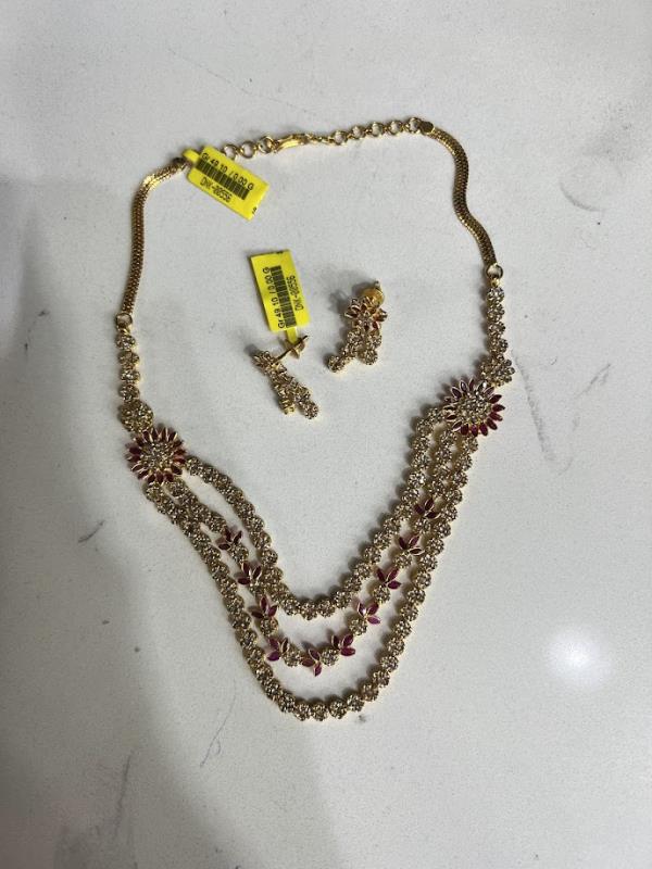 DIAMOND-NECKLACE,22K (DNK-00556)