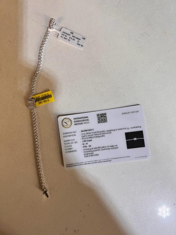 DIAMOND-BRACELE,18K (DBRC-00416)