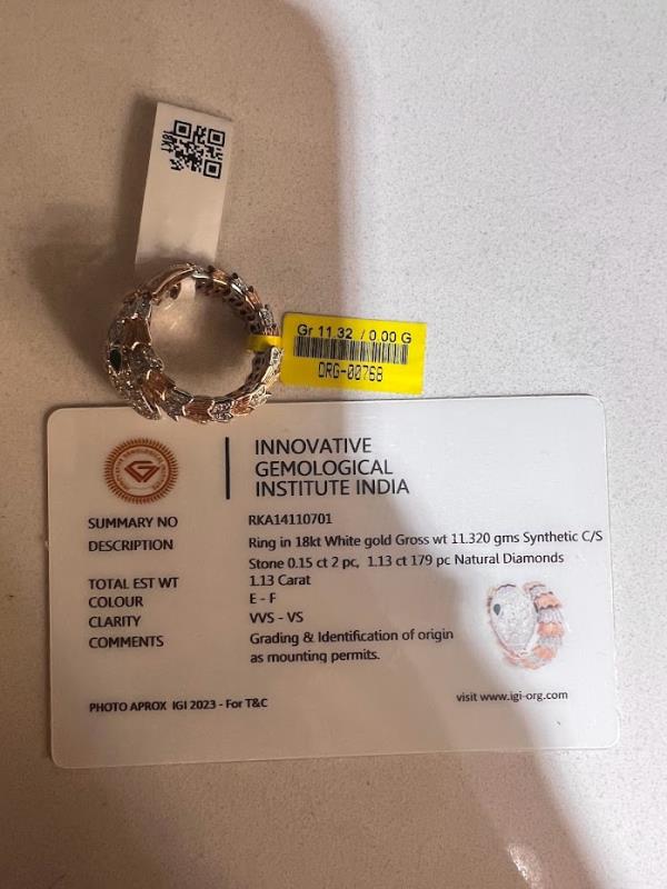 DIAMOND-RING,18K (DRG-00768)