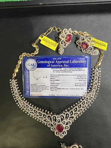 DIAMOND-NECKLACE,18K (DNK-00127)