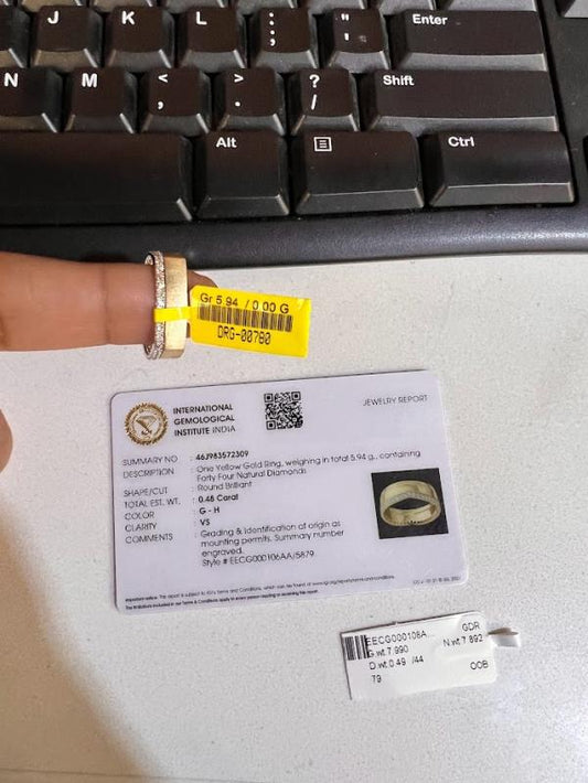 DIAMOND-RING,18K (DRG-00780)