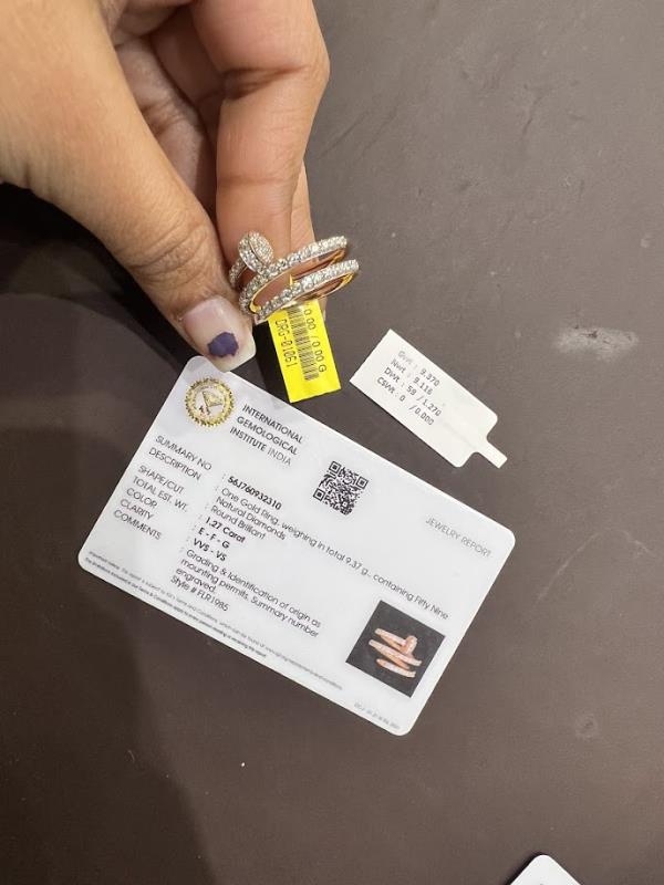 DIAMOND-RING,18K (DRG-01061)