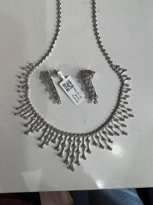 DIAMOND-NECKLACE,18K (DNK-00126)