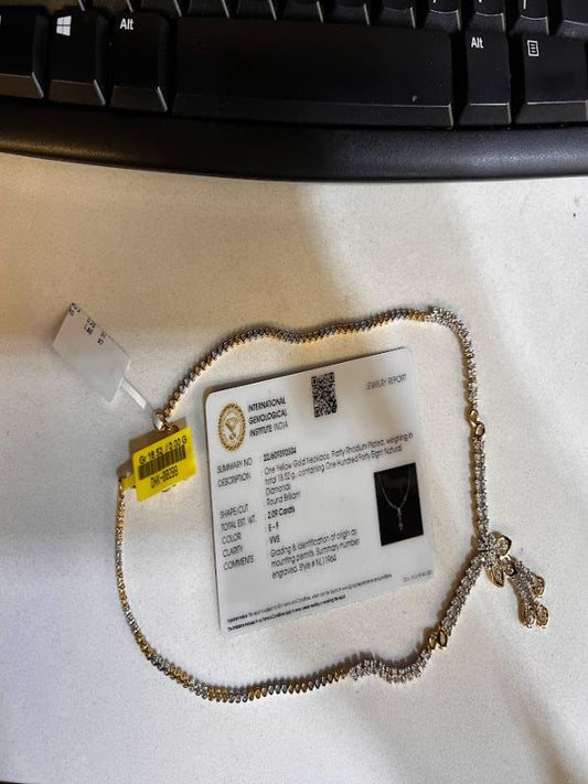 DIAMOND-NECKLACE,18K (DNK-00288)