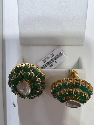 DIAMOND-EAR TOPS,18K (DET-00380)