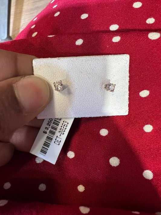 DIAMOND-EAR TOPS,18K (DET-00263)