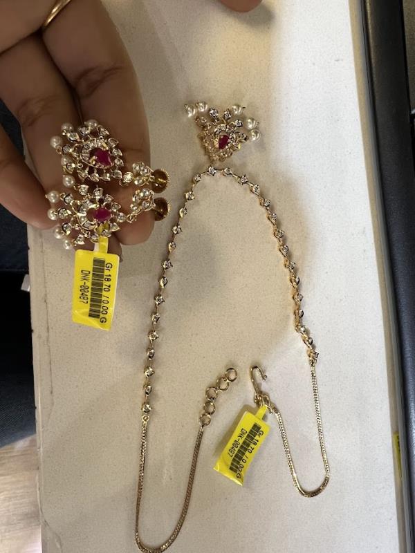 DIAMOND-NECKLACE,18K (DNK-00487)