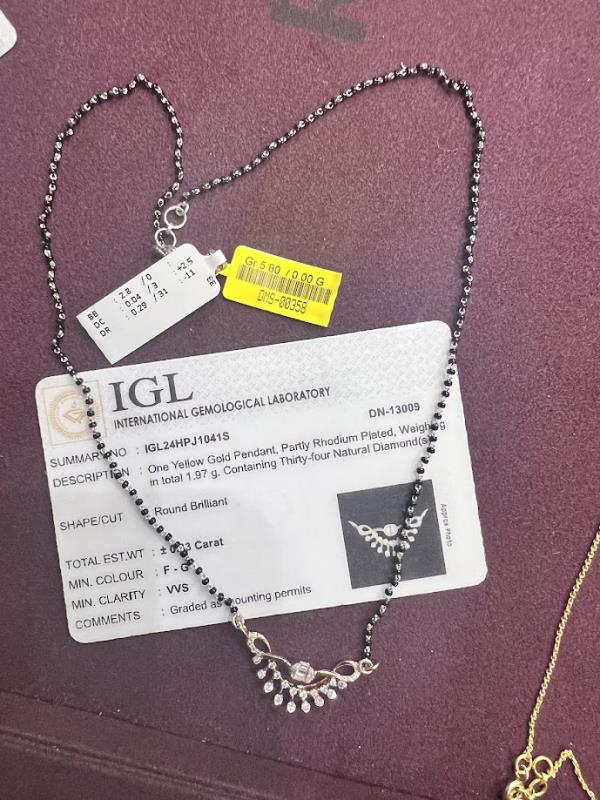 DIAMOND-MANGAL SUTRA,18K (DMS-00358)