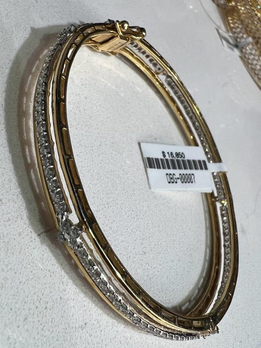 DIAMOND-BANGLES,18K (DBG-00007)