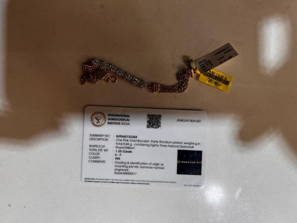 DIAMOND-BRACELE,18K (DBRC-00347)