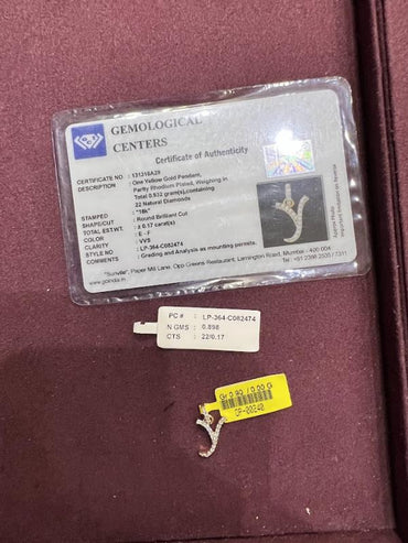 DIAMOND-PENDANT,18K (DP-00240)