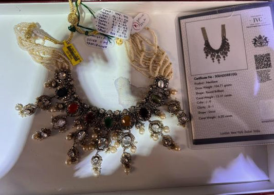 DIAMOND-NECKLACE,18K (DNK-00444)