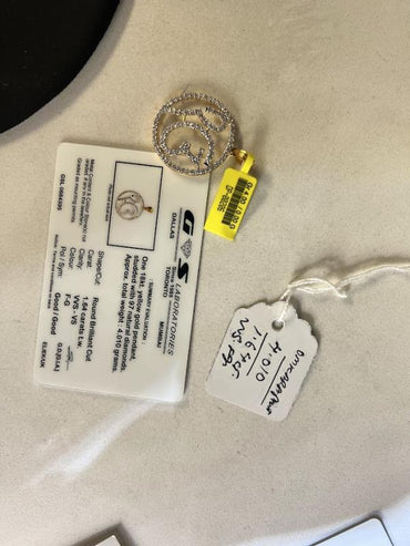 DIAMOND-PENDANT,18K (DP-00206)