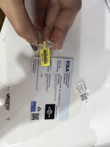 DIAMOND-RING,18K (DRG-01028)