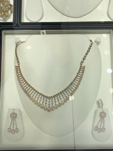 DIAMOND-NECKLACE,18K (DNK-00030)