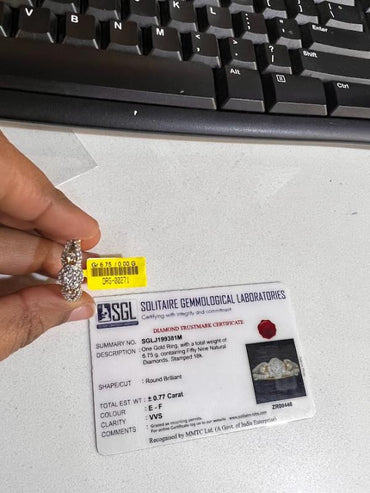 DIAMOND-RING,18K (DRG-00271)