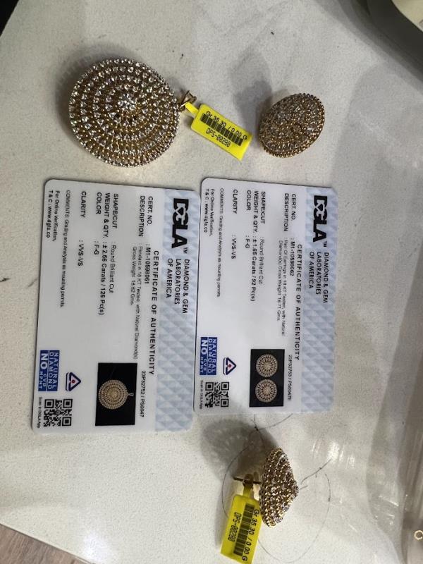 DIAMOND-PENDANT SET,18K (DPS-00280)